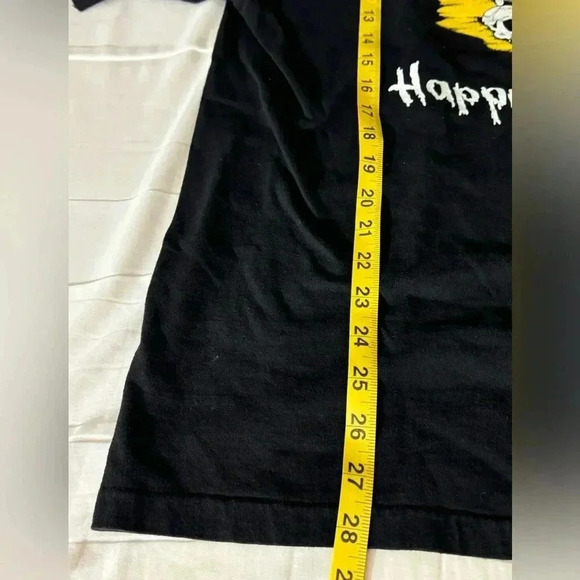 VTG 1992 Glow in the Dark Halloween Spooky Single Stich Tshirt XL Ghosts Unisex - Picture 8 of 11